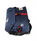 Flash Messenger Sling Shoulder Outdoor Casual Backpack (Blue)